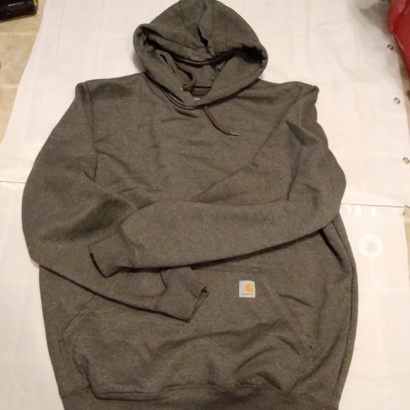 Carhartt Rain Deffender Hoodie Loose Fit - Gray Large - Picture 1 of 4